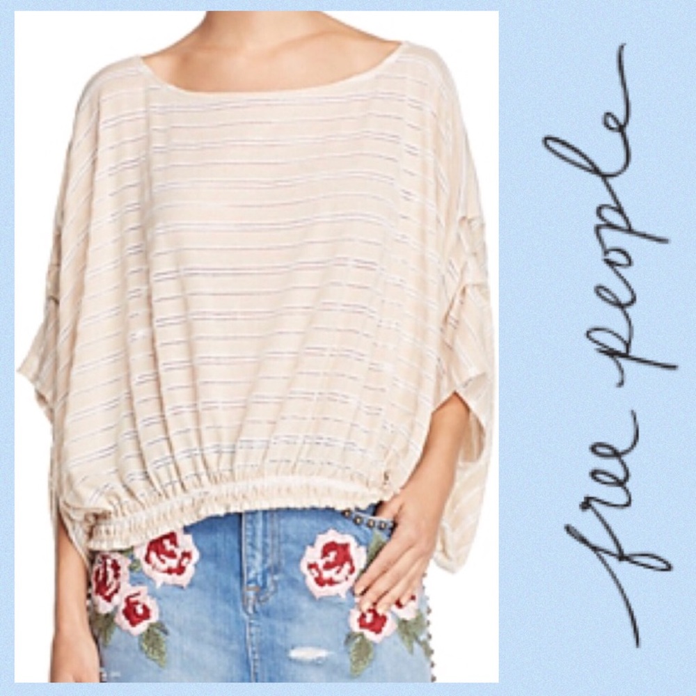 [ Free People ] Azelea Striped Shirt